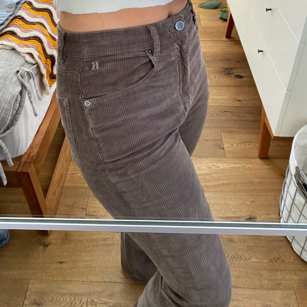 rouje “madeline” corduroy brown jeans